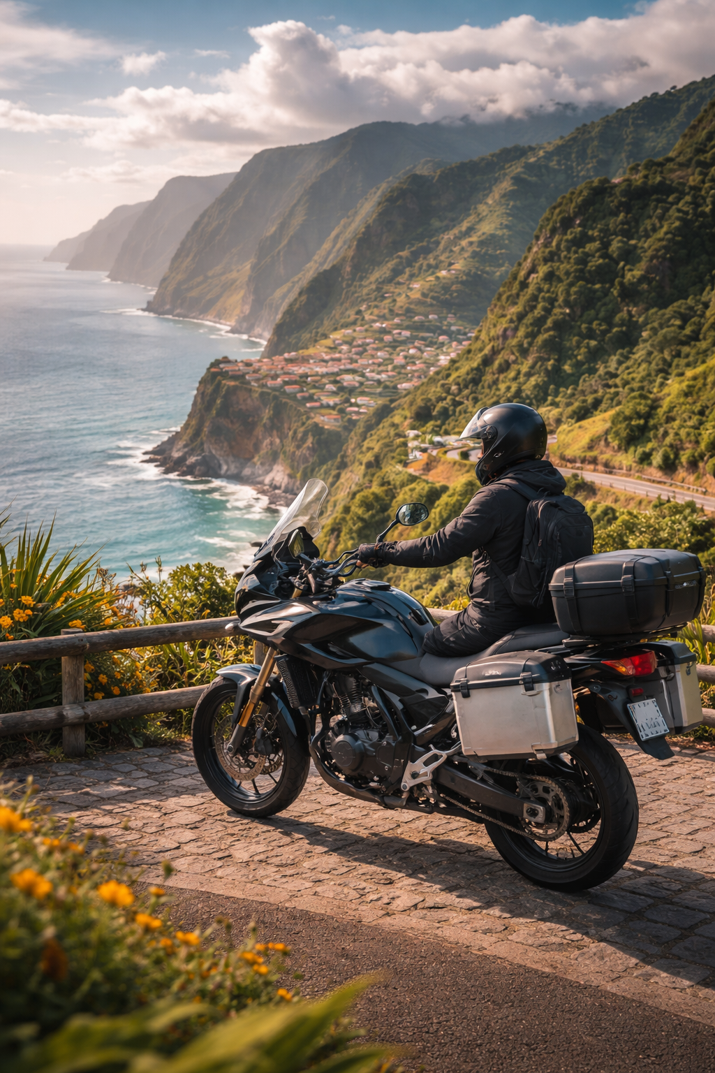 How to Properly Handle Motorcycle Brakes When Renting in Madeira Island