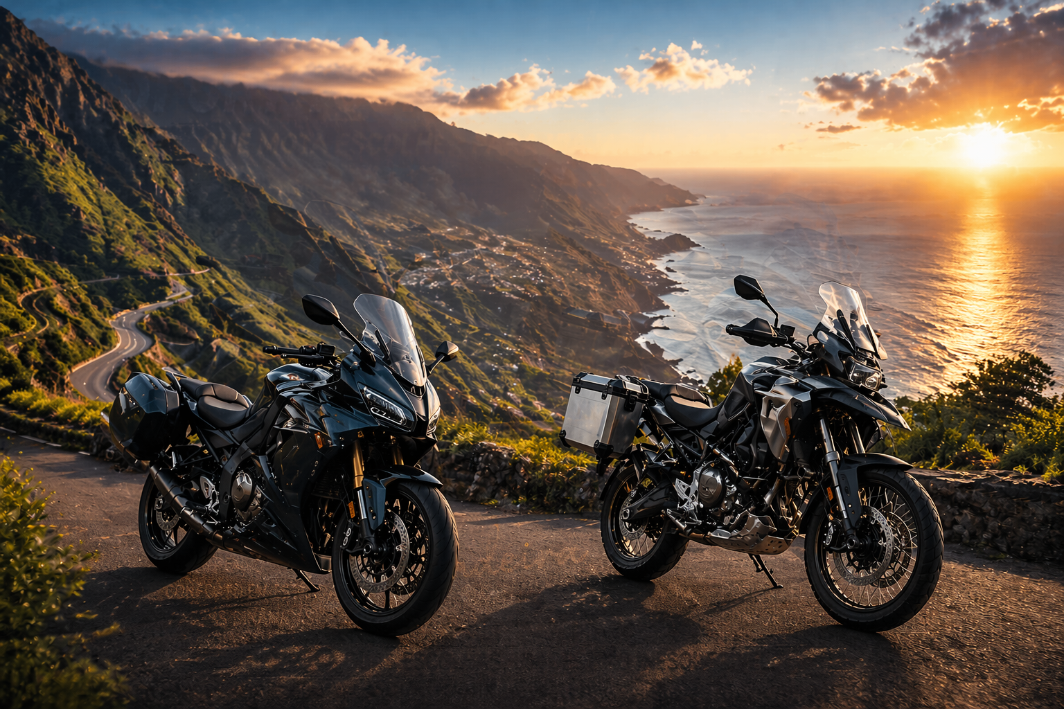 Sport Touring vs Trail: Which Motorcycle Should You Choose to Travel in Madeira?