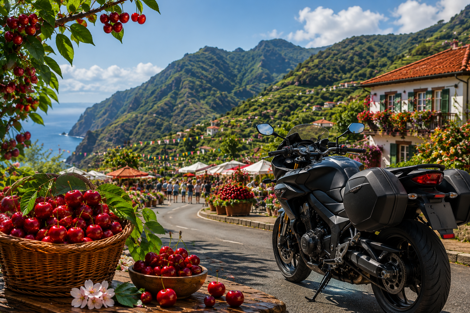 Cherry Festival in Madeira: An Unmissable Two-Wheeled Experience